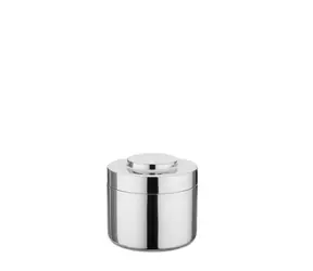 Weis Edelstahl-Lebensmittelbehälter 400 ml / Lebensmittelbehälter / Edelstahl /  10,5 cm