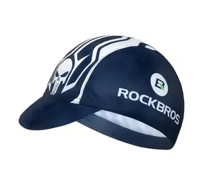 Rockbros MZ10019 blau / Radmütze mit Schirm / Unterhelm
