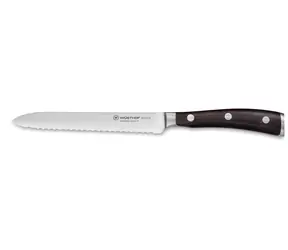 Wüsthof IKON / Schälmesser / 14 cm / Wellenschliffklinge / Griff aus Grenadillholz