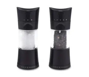 Cole&Mason Harrogate / Geschenkset aus Salz- und Pfeffermühlen / Diamantmechanismus / Höhe 15,5 cm