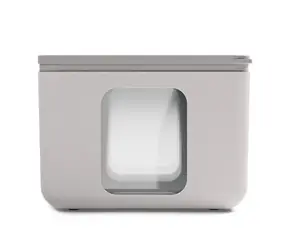 BlimPlus Peek Box Quadro Silk / Lebensmittelbehälter / 0,5 l / Polypropylen / Spülmaschinenfest / Mikrowellengeeignet
