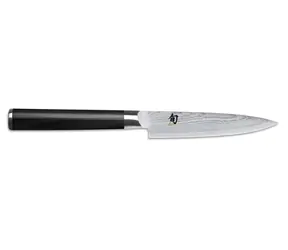 KAI Shun Classic DM-0716 / Küchenmesser / Klinge 10 cm / VG-MAX-Stahl / 32 Lagen Damaststahl / Pakkaholz