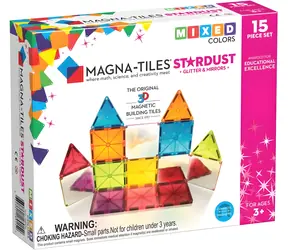 MAGNA-TILES Magnetisches Bauset Sternenstaub / 15 Teile