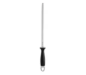 Wüsthof Wetzstahl rund 32 cm / Wetzstahl / Körnung J 100 / Griff aus Kunststoff