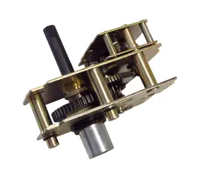 Inter-tech Grillmotor für Drehspieß 12V / Motor für Drehspieß / Tragkraft 120 kg / Drehzahl 2,5 U/min