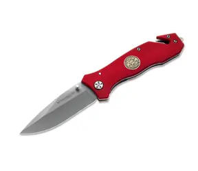 Boker Magnum Fire Brigade / Taschenmesser / 440A Stahl / G-10 Griff / Linerlock
