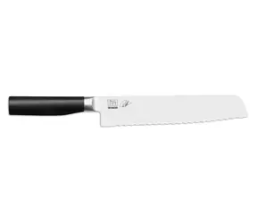 KAI KAMAGATA™ / Brotmesser / 23 cm / Edelstahl 4116 / gezahnte Klinge / POM-Griff
