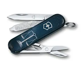VICTORINOX CLASSIC SD Zodiac Griffschalen / Taschenmesser / Stahl / Anzahl Funktionen 7 / Länge 58 mm