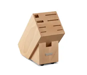 Wüsthof Messerblock leicht / Messerblock / 9 Positionen / Buchenholz / 24×12×23 cm