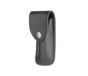 Böker Lederscheide für Taschenmesser, schwarz / Scheide / bis 11 cm / Französisches Leder