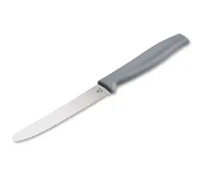 Böker Konditoreimesser grau / Küchenmesser / Gezahnte Klinge / Klingenlänge 10,5 cm / Gesamtlänge 21 cm