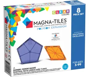 MAGNA-TILES® Magnetisches Bauset Polygone / 8 Teile