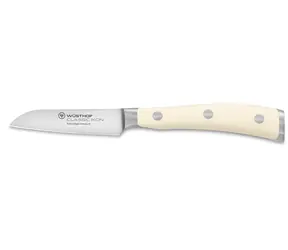 Wüsthof CLASSIC IKON Gemüsemesser cremefarben 8 cm / Gemüsemesser / Geschmiedete Klinge