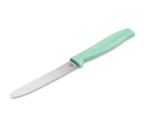 Boker Konditormesser mintgrün / Kochmesser / Wellenschliffklinge / Gesamtlänge 21 cm