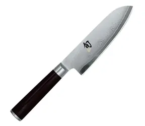 KAI Shun Classic / Santokumesser / 14 cm / VG-MAX Damaststahl / 61 HRC / Griff aus Pakkaholz