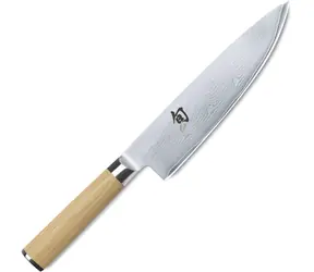 KAI SHUN CLASSIC WHITE 20 cm / Kochmesser / Damaszenerstahl / VG-MAX-Kern / 61 HRC