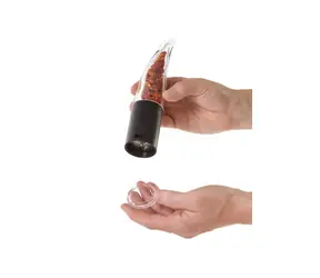AdHoc Chilischneider PEPE schwarz / SchneidWerk Technologie / Fotogeätzte Zähne / Höhe 20,5 cm