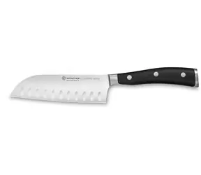 Wüsthof CLASSIC IKON Japanisches Messer 14 cm / Küchenmesser / Geschmiedete Klinge / Hohlschnitt