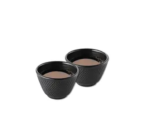 Weis Gusseisenbecher / Becher-Set / 100 ml / 2 Stück