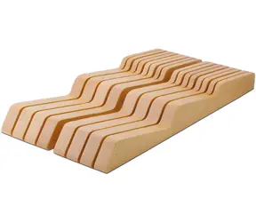 Wüsthof Messerorganizer Groß / Buchenholz / Bis zu 14 Messer / Schublade / 43 × 22 × 5 cm