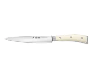 Wüsthof Classic Ikon Creme / Schinkenmesser / Klingenlänge 16 cm / Aus einem Stück Stahl geschmiedet