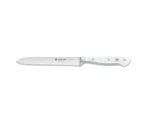 WÜSTHOF Schälmesser CLASSIC WHITE 14 cm / Edelstahl X50CrMoV15 / POM-Griff mit drei Nieten