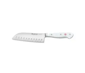 Wüsthof CLASSIC WHITE / Santokumesser / 14 cm / Chrom-Molybdän-Vanadium-Stahl / Geschmiedet in Solingen