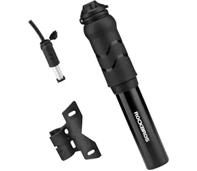 Rockbros 810PCS- HP schwarz / Fahrradpumpe / Presta, Schrader