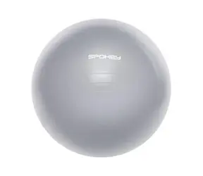 Spokey FITBALL III grau / Gymnastikball / 55 cm / Pumpe inklusive