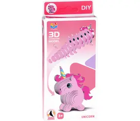JOKOMISIADA 3D-Puzzle Einhorn / 28 Teile / 7 x 6,5 x 5 cm