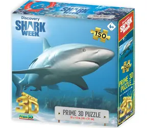 Prime 3D-Puzzle Perez' Hai / 3D-Effekt / 150 Teile / 46 x 31 cm