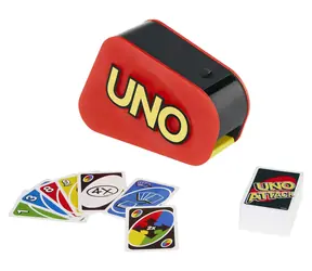 Mattel UNO Extreme Kartenspiel / 3× LR14 (separat erhältlich) / ab 7 Jahren