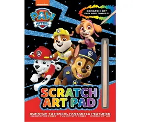 NICKELODEON Rubbelbilder Paw Patrol / 12 Bilder / Rubbelstift