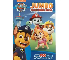 NICKELODEON Malbuch mit Aufgaben Paw Patrol / Malbuch / über 150 Seiten / Aufgaben auf Englisch