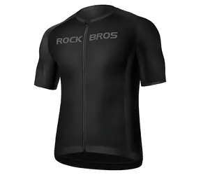 ROCKBROS 15120002005 Radtrikot schwarz / Kurzarm / Größe XXL