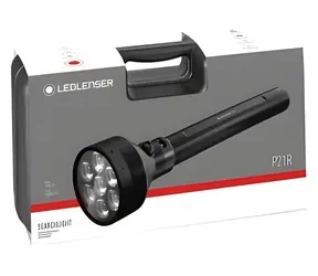 Ledlenser P21R schwarz / Taschenlampe / 12000/5000/2000/220 lm / IP68 / 3x Li-FePO4