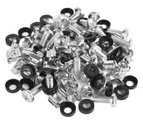 Lanberg AK-1304-S / Rack-Montagesatz / Korb, Unterlegscheibe, Schraube / 10 Stück.