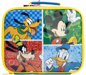 STOR Thermotasche mit Mickey Mouse-Motiv / Lunchtasche / Isoliermaterial / Metallreißverschluss