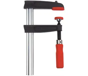 Bessey TPN20B6BE rot-schwarz / Schraubzwinge / Sphäroguss / 200 x 60 mm / Klemmkraft 5500 N