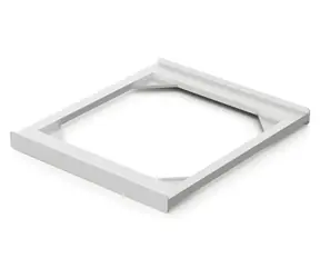 Xavax Verbindungsstück für Waschmaschine und Trockner, weiß / bis 250 kg / mit Befestigungsband / universell