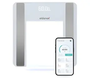 Eldonex BodyFit Pro weiß / Personenwaage / Digital