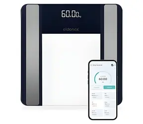 Eldonex BodyFit Pro schwarz / Personenwaage / Digital
