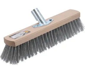 Vorel Industrie-Drahtbesen / Besen / Breite 40 cm / Stiel 24 mm