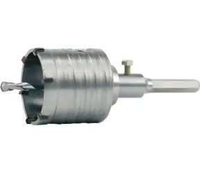 Vorel Steinbohrer 80 mm / Bohrer / Bohrtiefe 50 mm / Sechskantaufnahme 13 mm / 6 Zähne