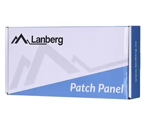 Lanberg PPF6-9012-S / Patchpanel / 12 Ports / Cat 6 STP / 10"