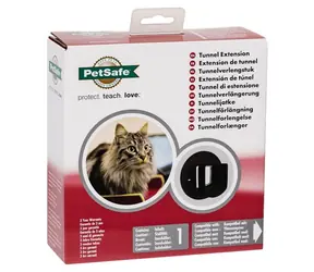 PetSafe Zusatztunnel für SMART -Tür mit Mikrochip, braun / Tunnel / +50 mm Tiefe