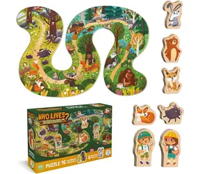 DODO-Puzzle: Wer wohnt im Wald?