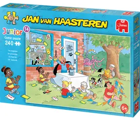 JUMBO Puzzle JvH Junior 14: Zauberer / 240 Teile / ab 6 Jahren