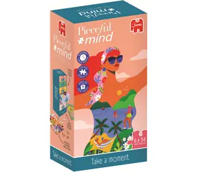 JUMBO Puzzle Pieceful mind: Take a moment / 6x54 Teile / ab 14 Jahren