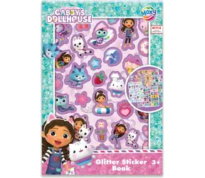 MOXY Glitzeraufkleber Gabinas Zauberhaus / 8 Bögen A5 / ab 3 Jahren